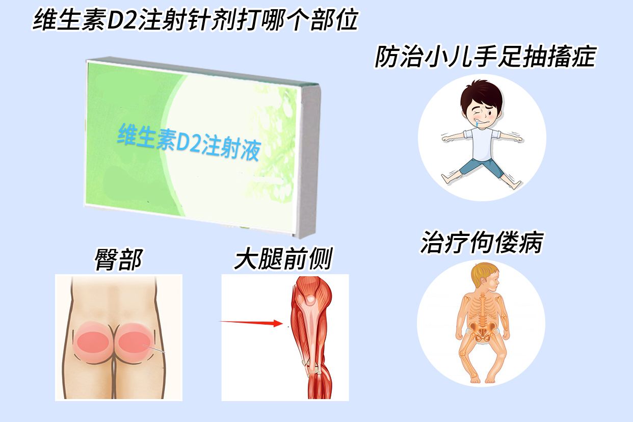 维生素d2注射针剂打的部位图片